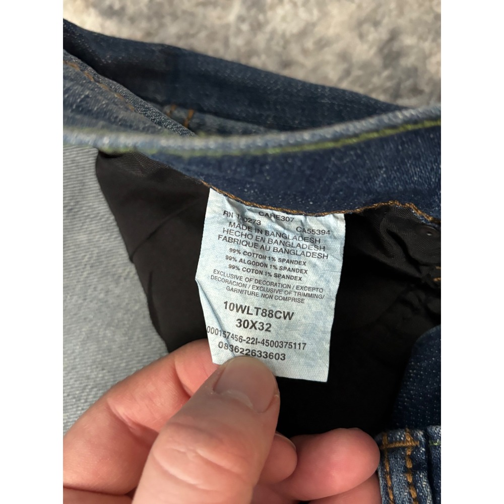 Wrangler Retro Slim Boot Jeans Mens 30x32 Blue Denim Western Bootcut Cowboy Fit‎ - Picture 8 of 11